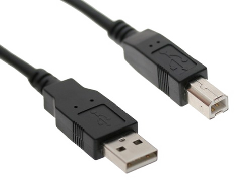 USB PRINTER CABLE 2.0 A-B PLUGS CABLE 2 METRES