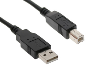 USB PRINTER CABLE 2.0 A-B PLUGS CABLE 2 METRES